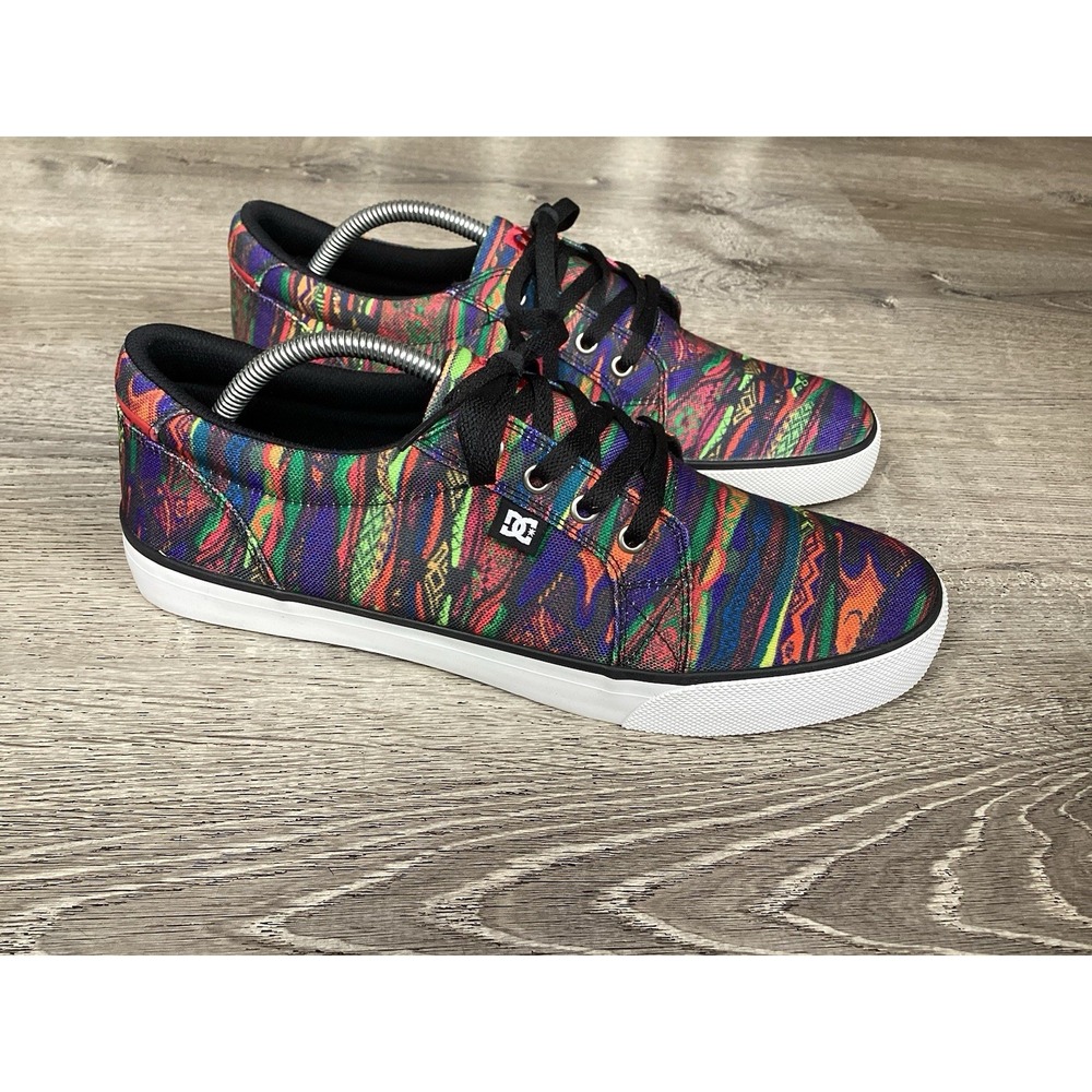 DC Council Mens Size 11 Sneakers Multi Color Skate Shoes ADYS300117